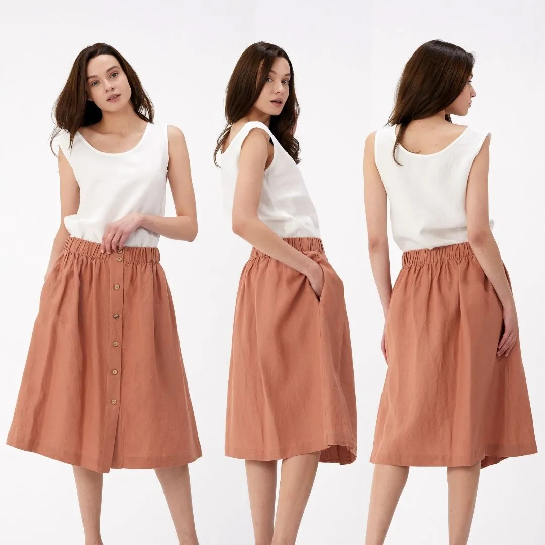 Linen Tank Top