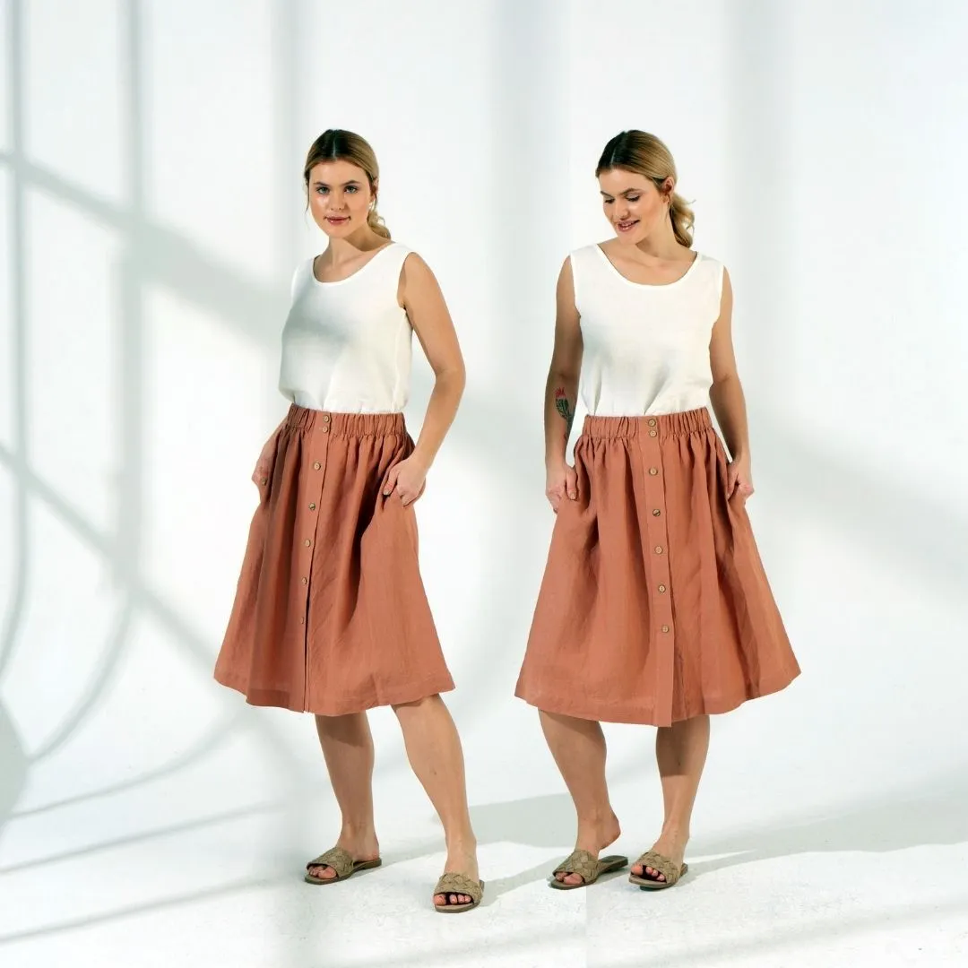 Linen Tank Top