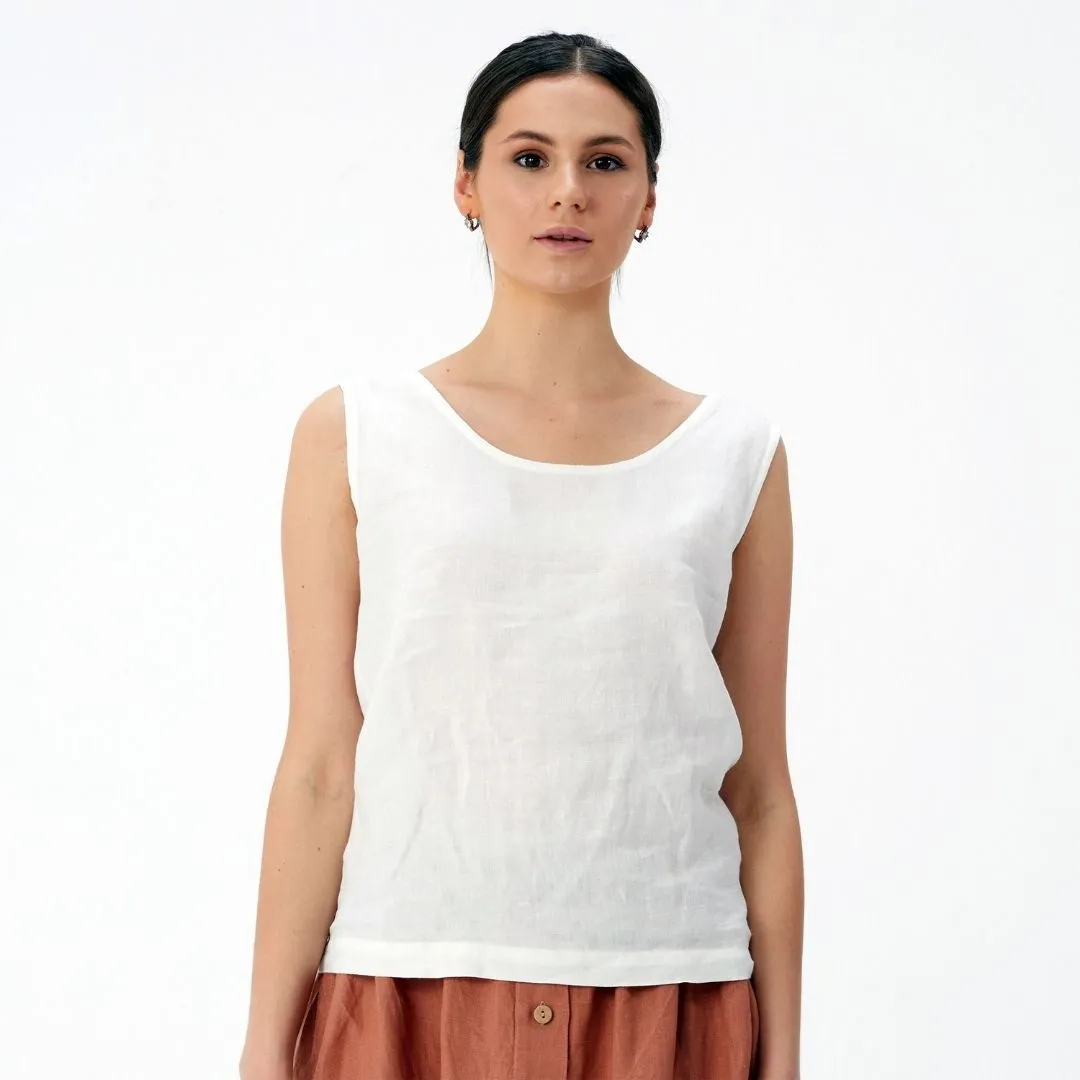 Linen Tank Top