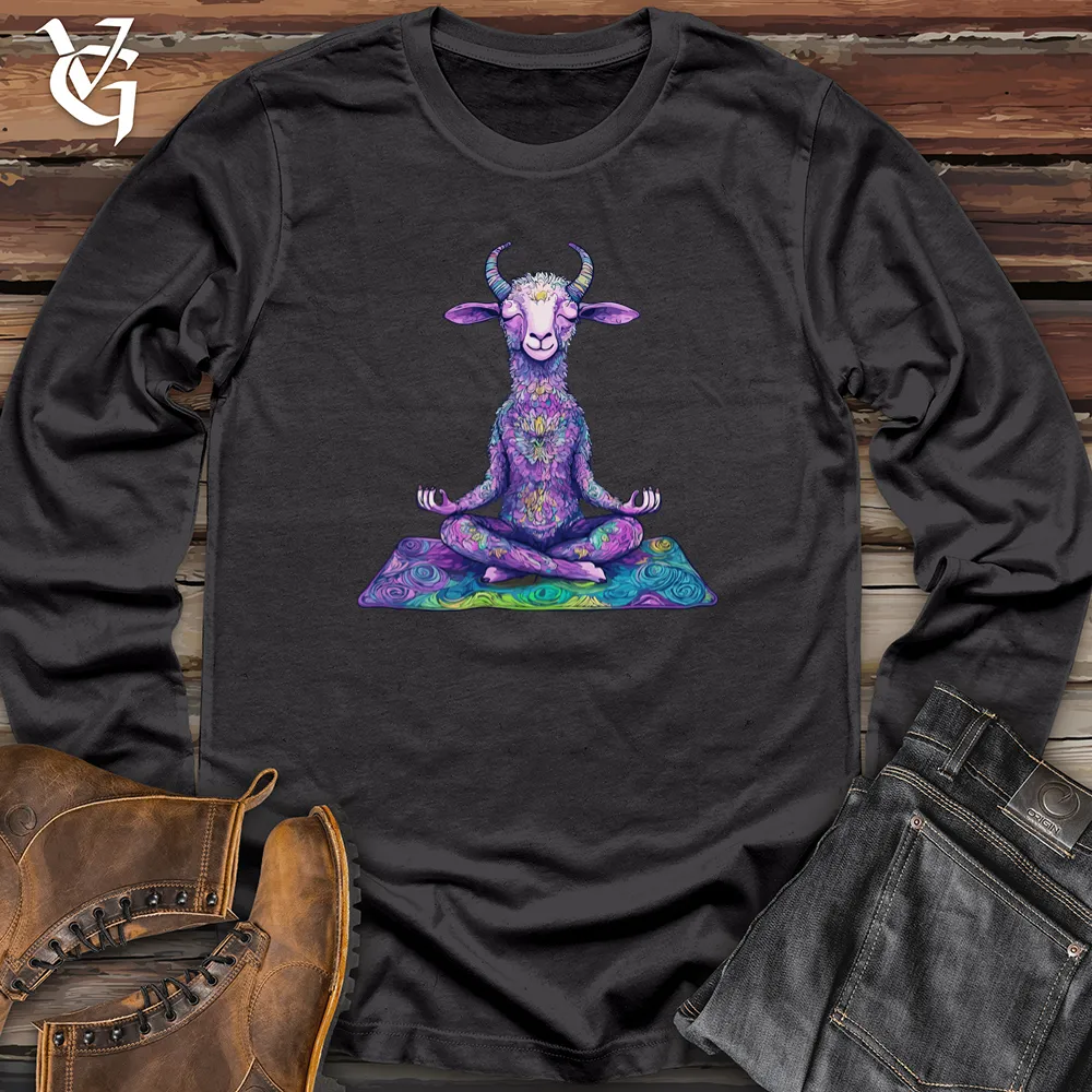 Llama Yoga Pose  Long Sleeve