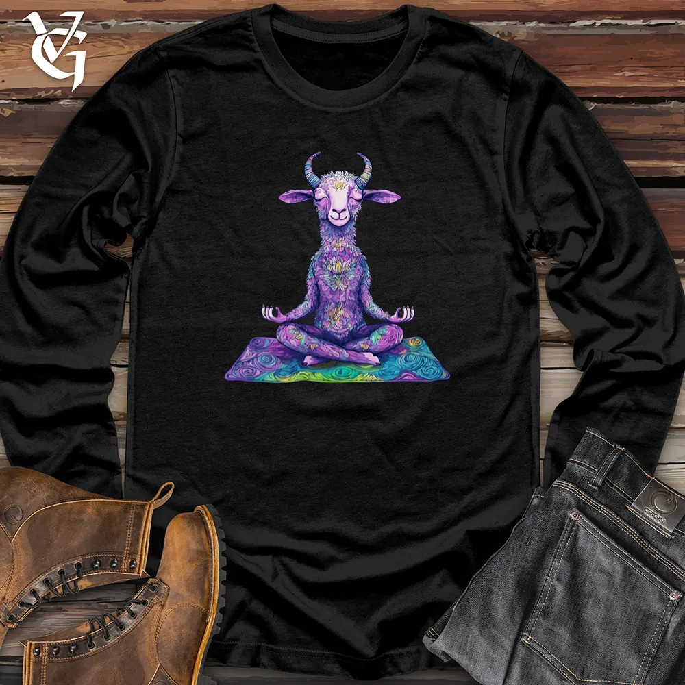 Llama Yoga Pose  Long Sleeve