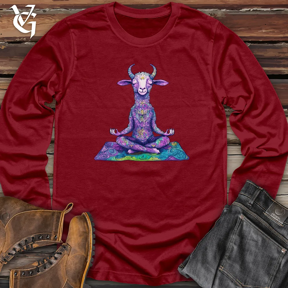 Llama Yoga Pose  Long Sleeve