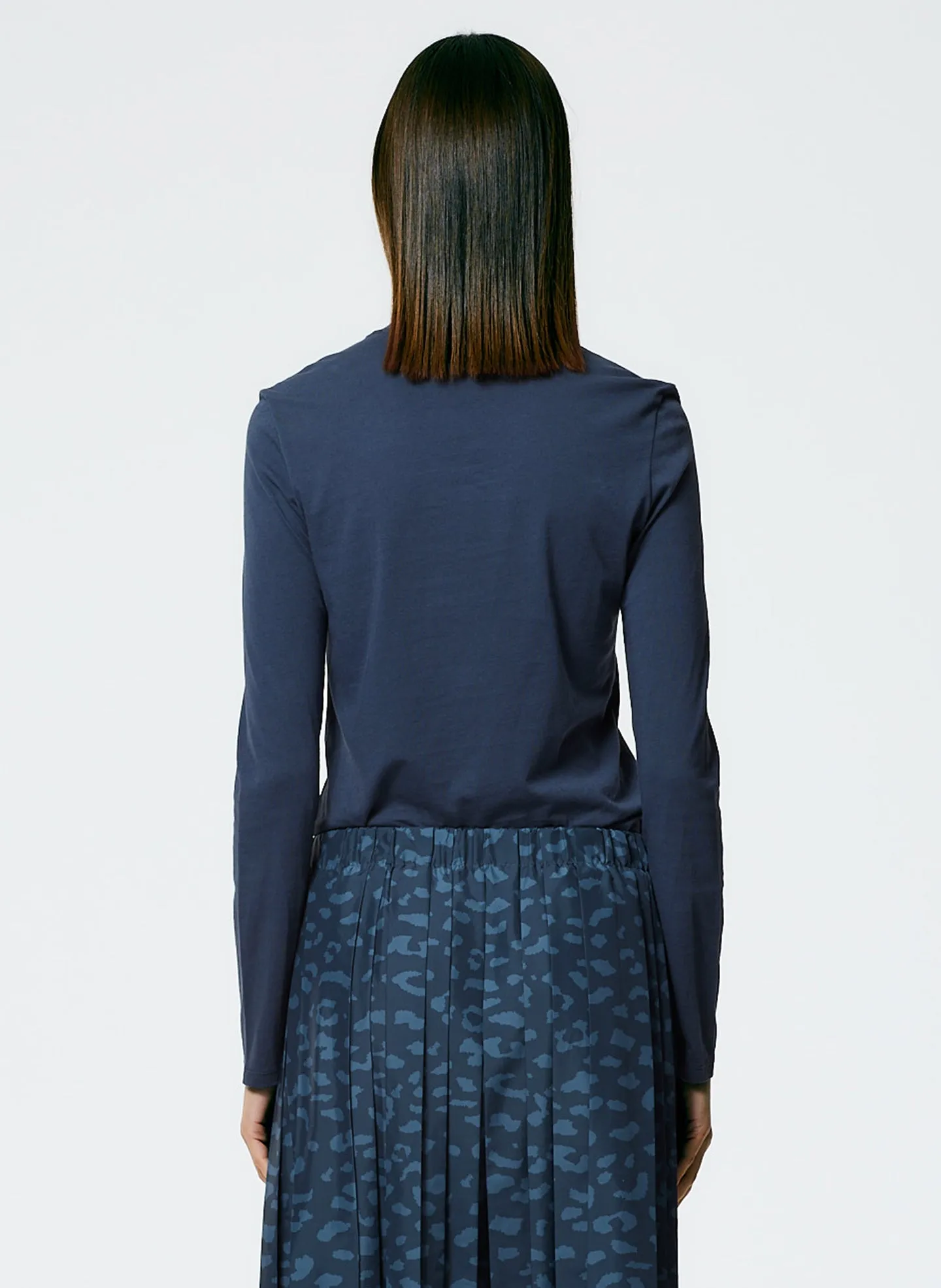 Long Sleeve Fitted T-Shirt