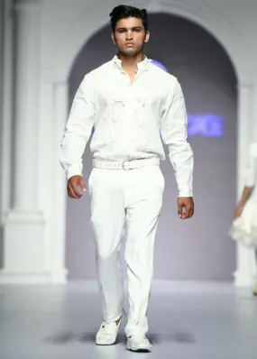 Men's Lace Bomber Jacket