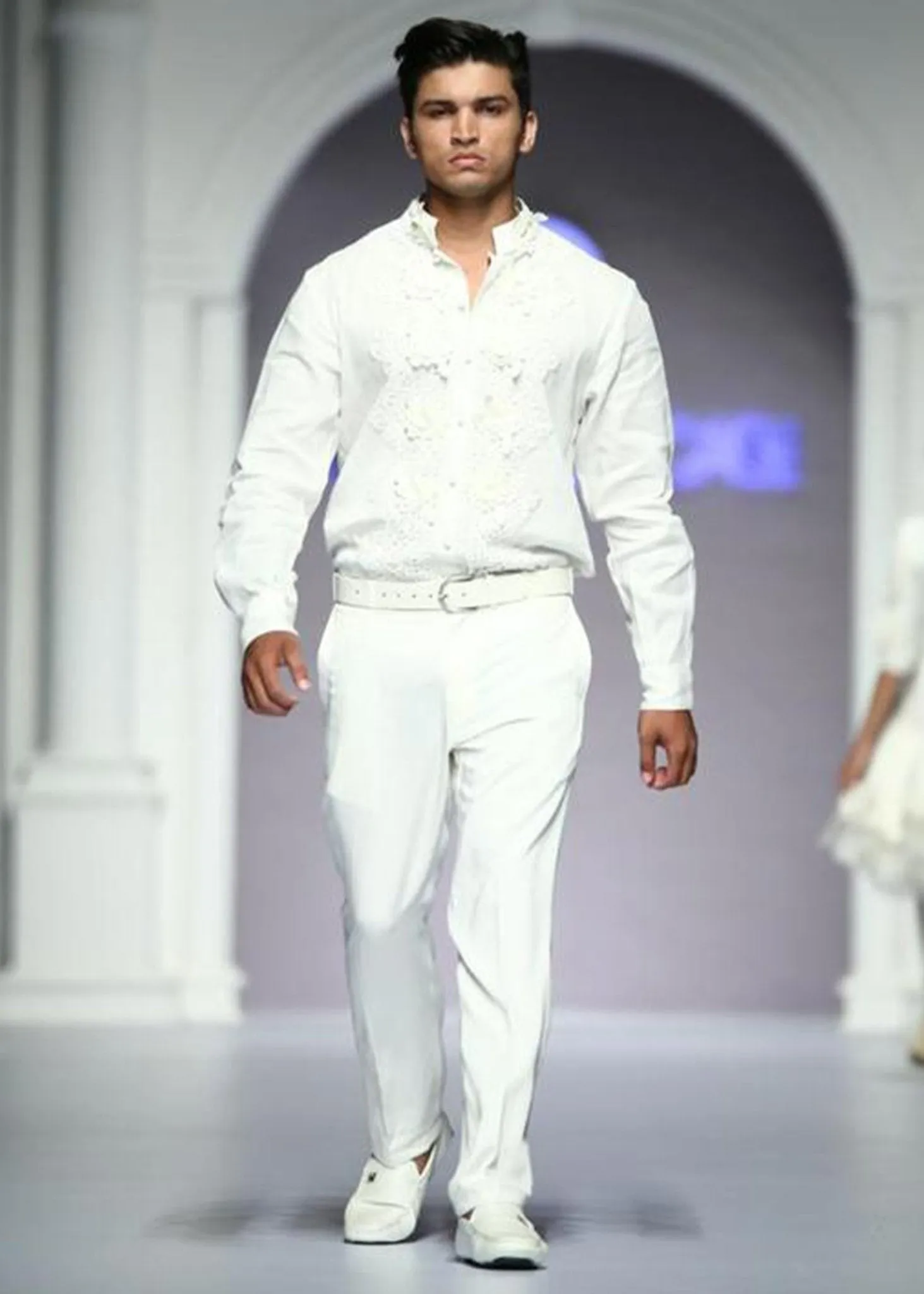 Men's Lace Bomber Jacket