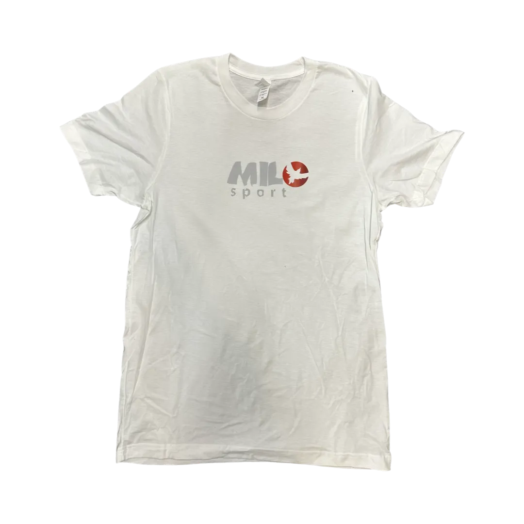 Milosport Decay Logo T Shirt in White