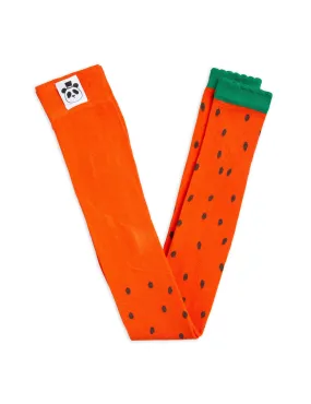 Mini Rodini Strawberries Scallop Edge Leggings
