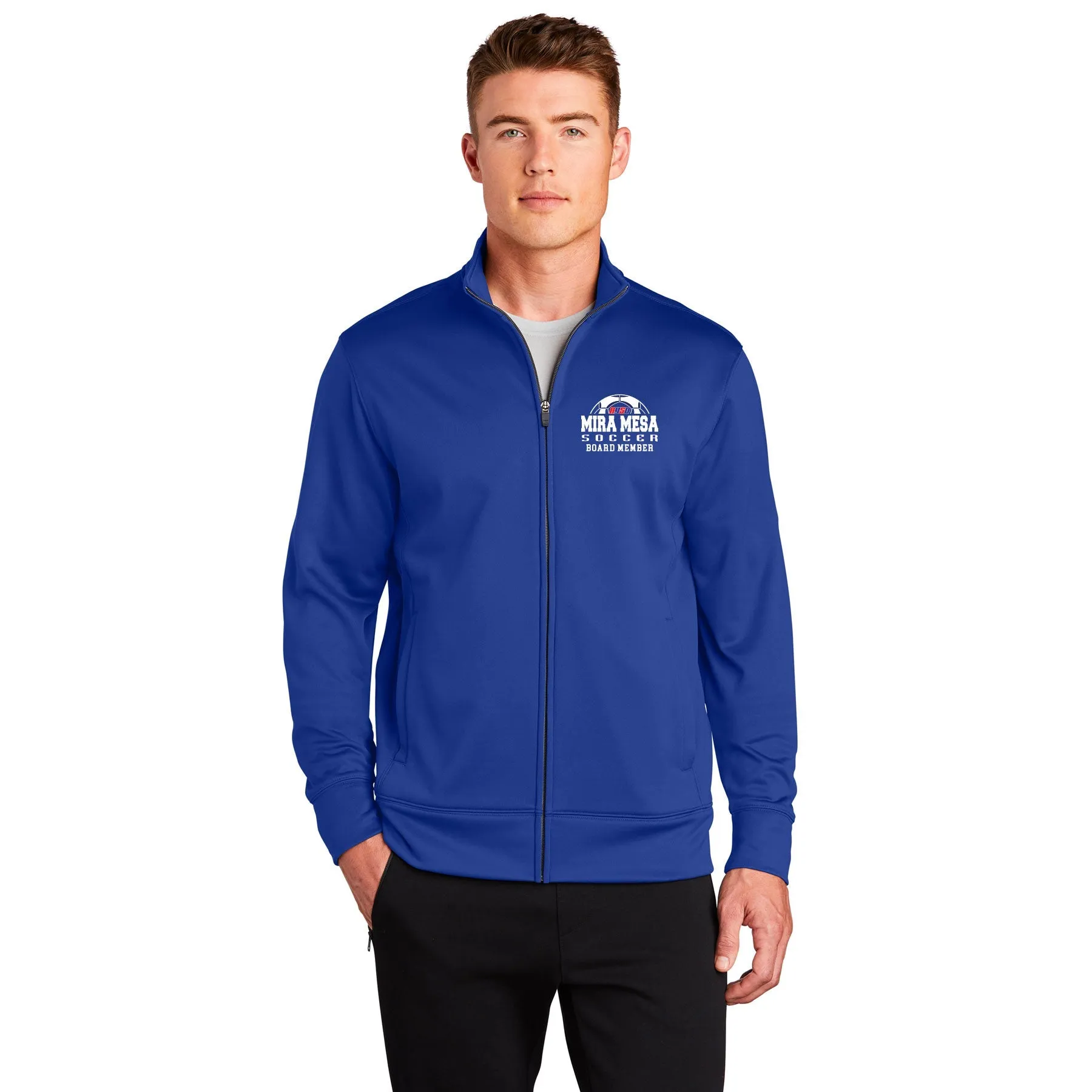 MIRA MESA AYSO BOARD SPORT-WICK STRETCH FULL-ZIP JACKET