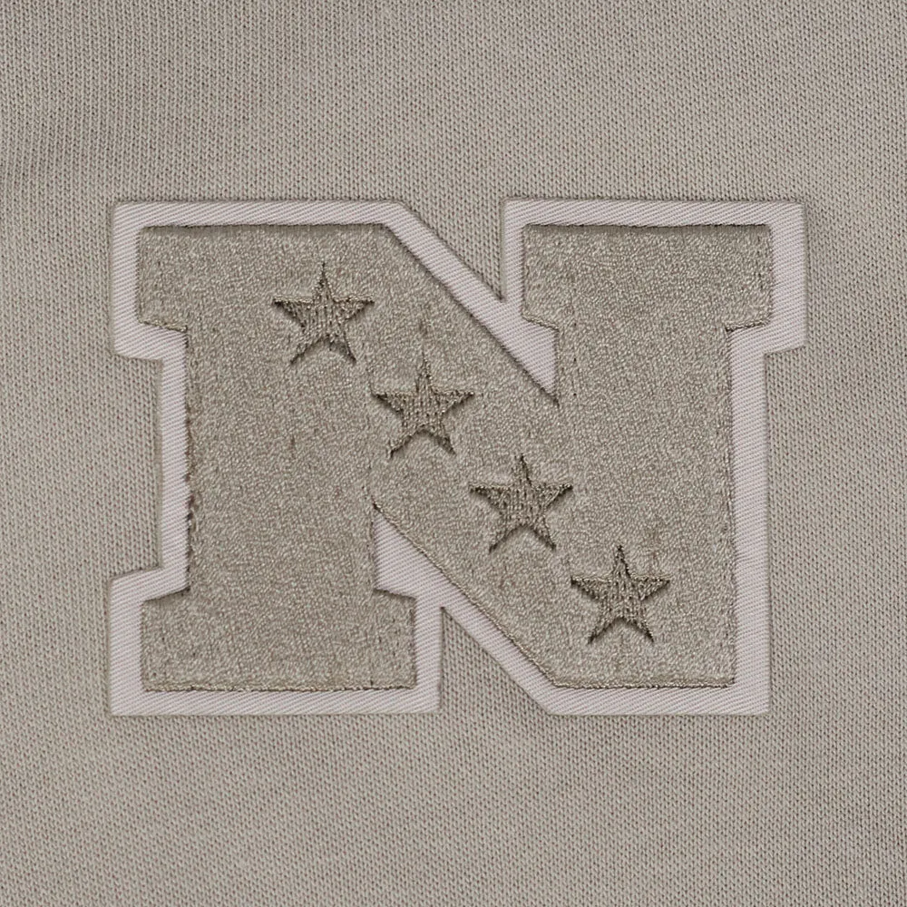 NFL LOS ANGELES RAMS NEUTRAL WOMEN'S FLC CREWNECK (TAUPE)