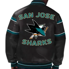 NHL San Jose Sharks Leather Jacket