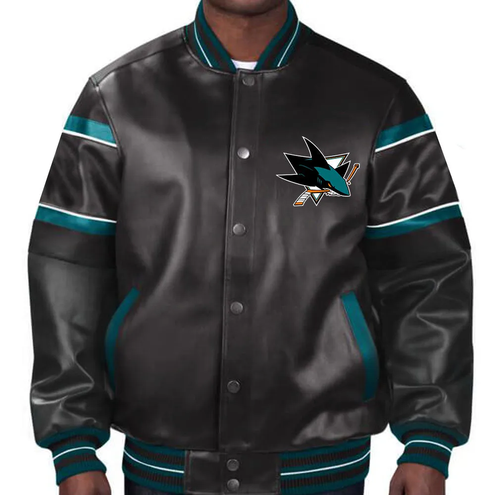NHL San Jose Sharks Leather Jacket
