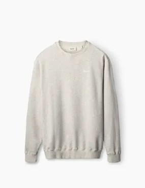 NOON SWEATSHIRT - SNOW MELANGE