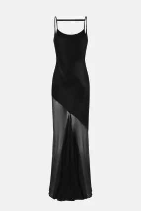 PANELED SLIP DRESS