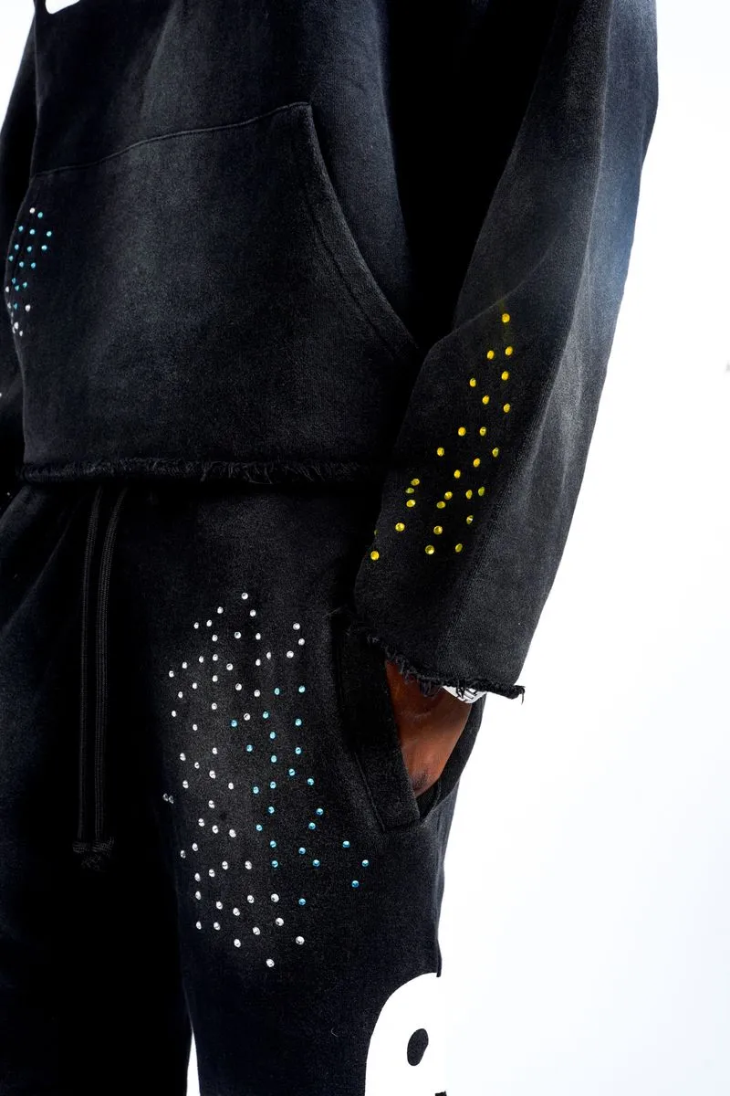 Paper Money PAPER HOODIE & SWEATPANTS (Black)