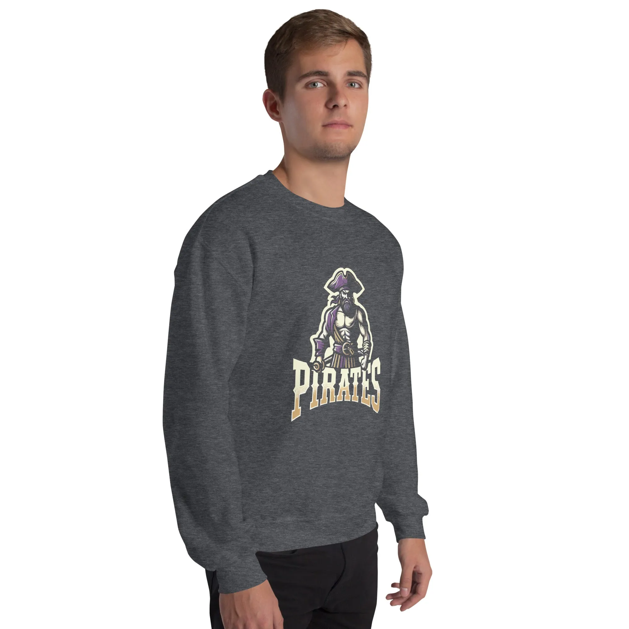 Pirates Old School Vintage College Unisex Sweatshirt