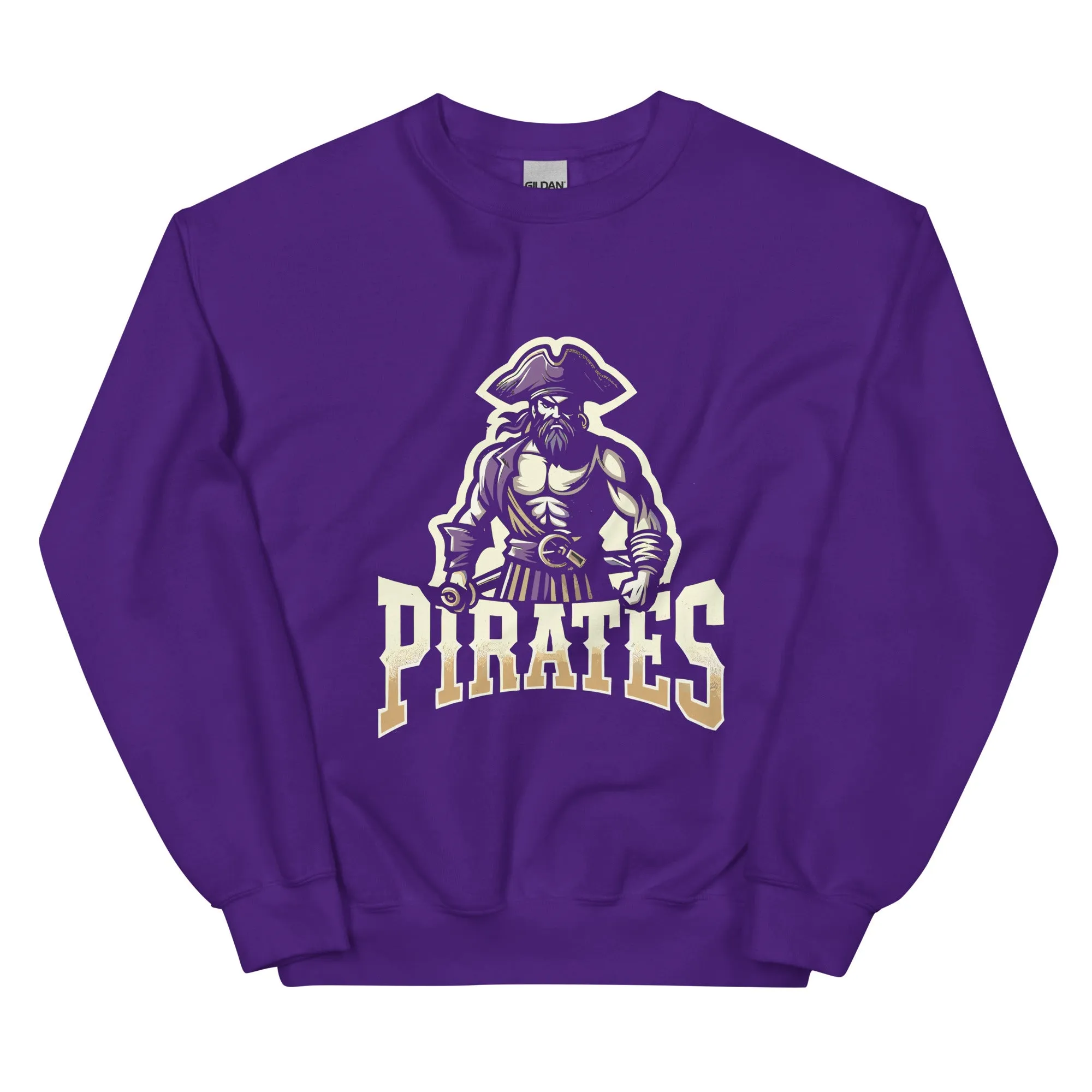 Pirates Old School Vintage College Unisex Sweatshirt