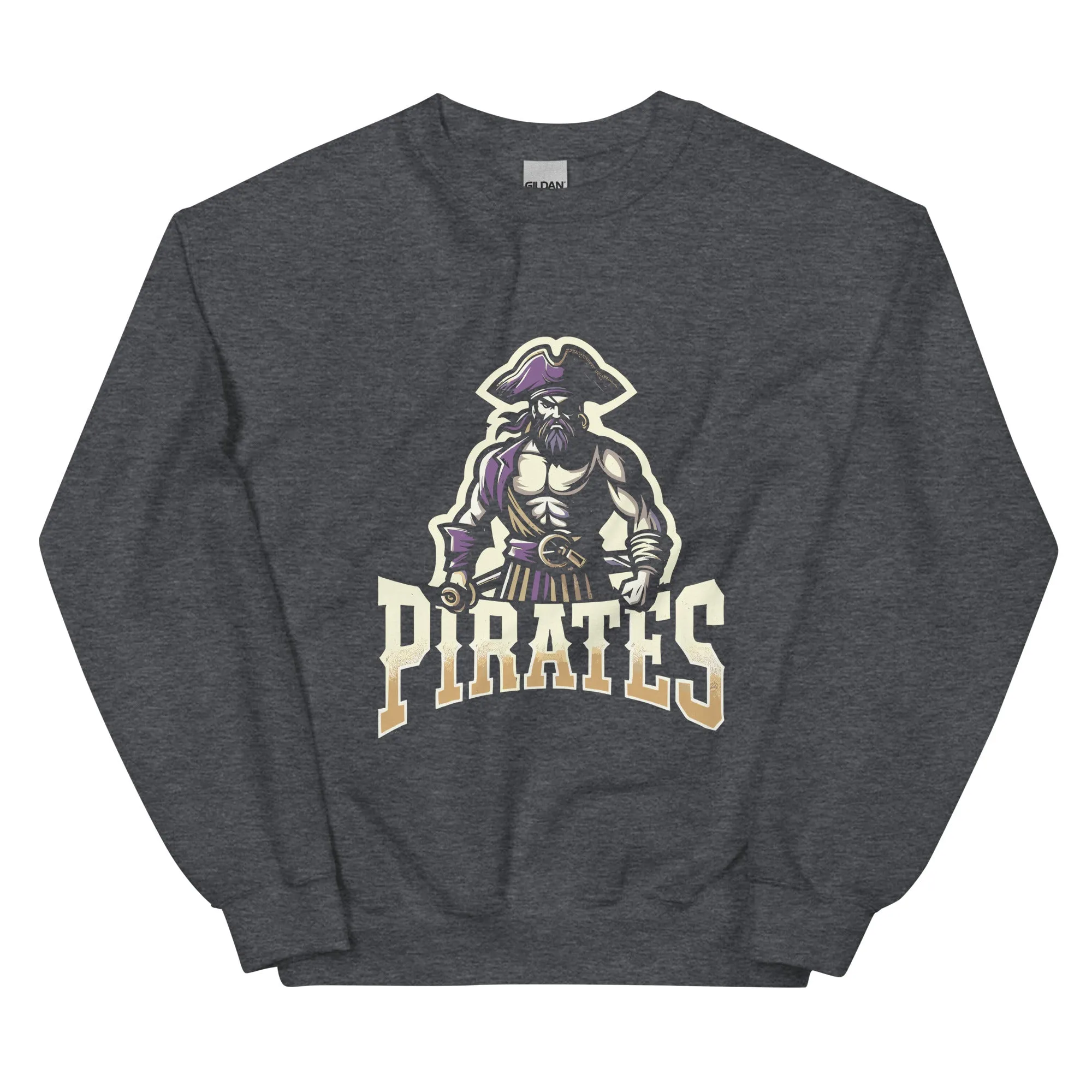 Pirates Old School Vintage College Unisex Sweatshirt