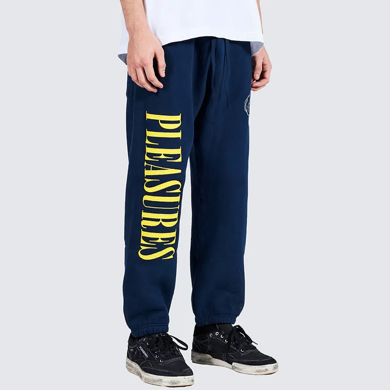 PLEASURES x N.E.R.D. - Sweatpants Navy
