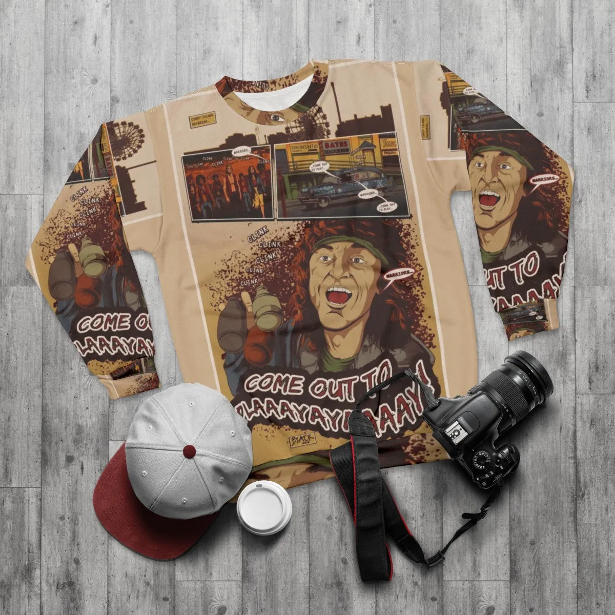 "The Warriors 'Come Out to Play' Retro Sweatshirt"