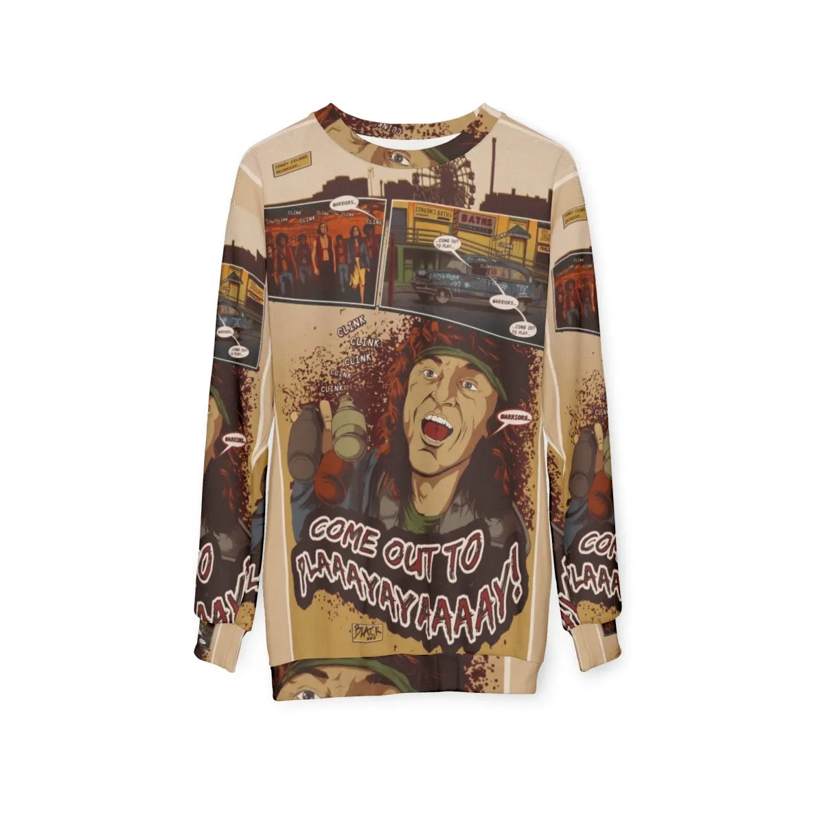 "The Warriors 'Come Out to Play' Retro Sweatshirt"
