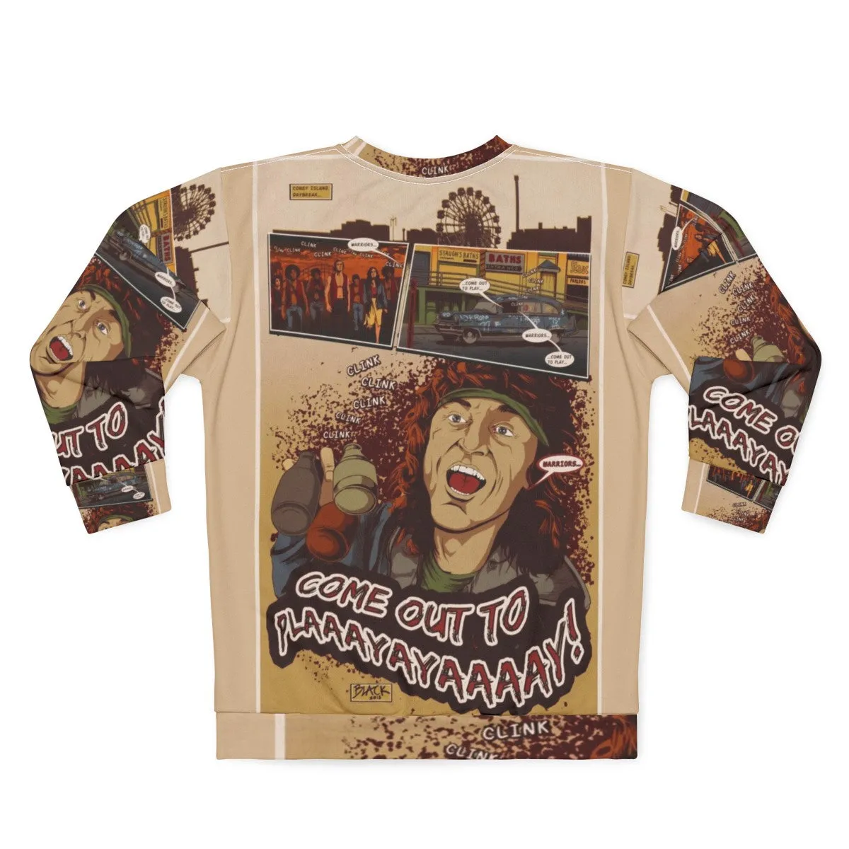 "The Warriors 'Come Out to Play' Retro Sweatshirt"