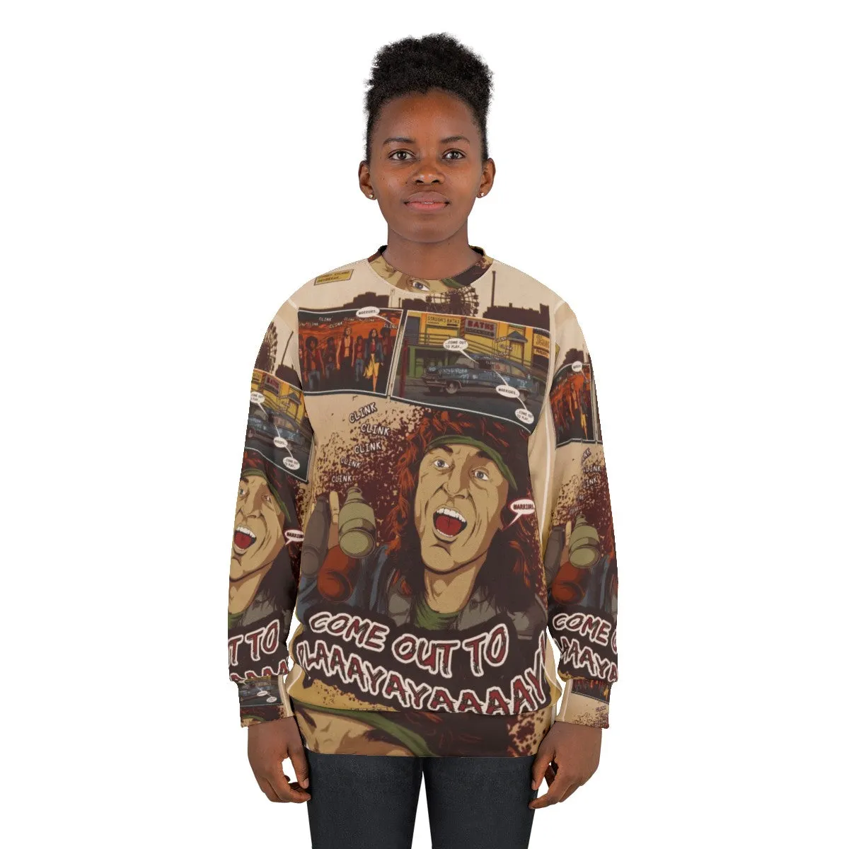 "The Warriors 'Come Out to Play' Retro Sweatshirt"