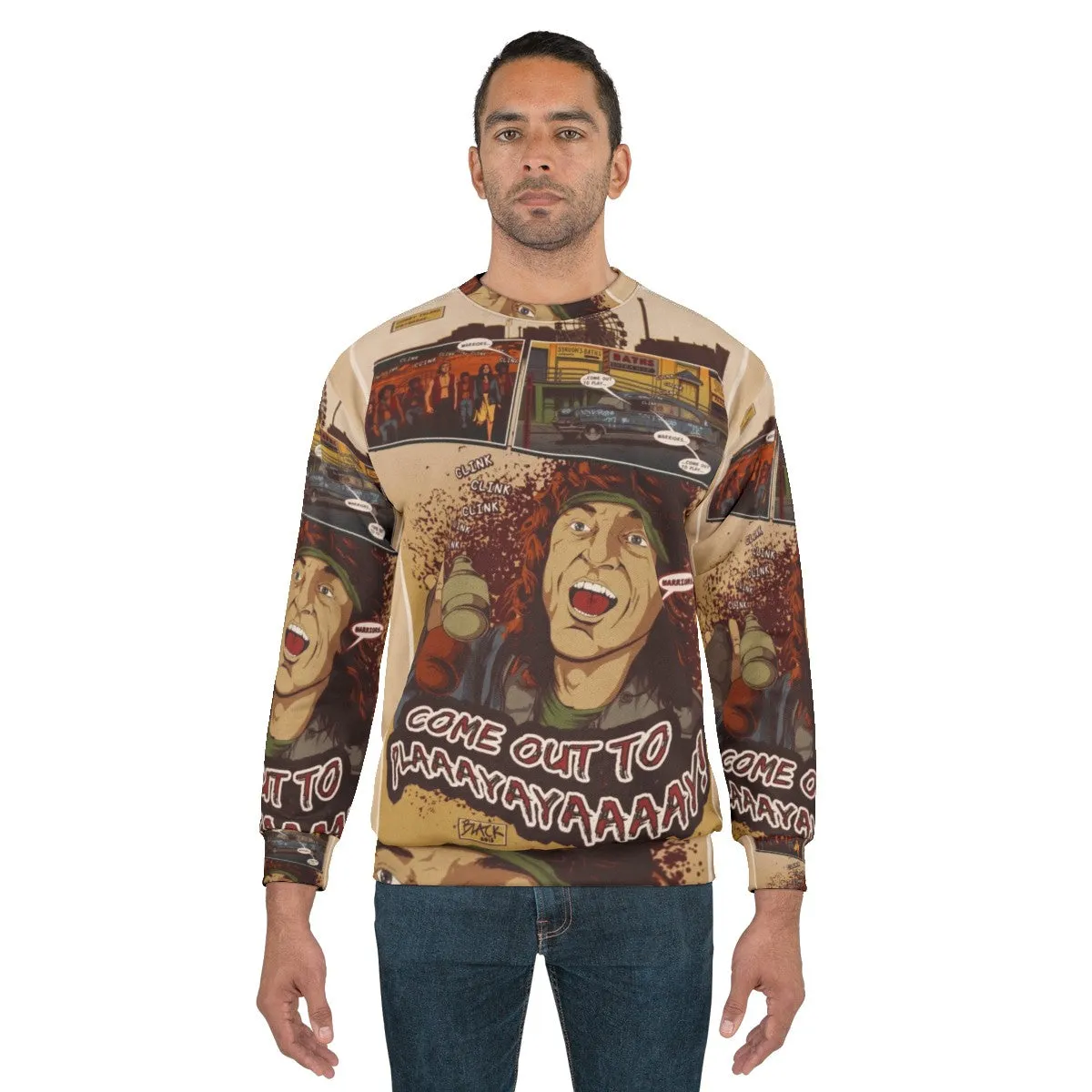 "The Warriors 'Come Out to Play' Retro Sweatshirt"
