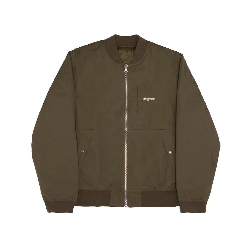 Reversible Tini Bomber - Olive