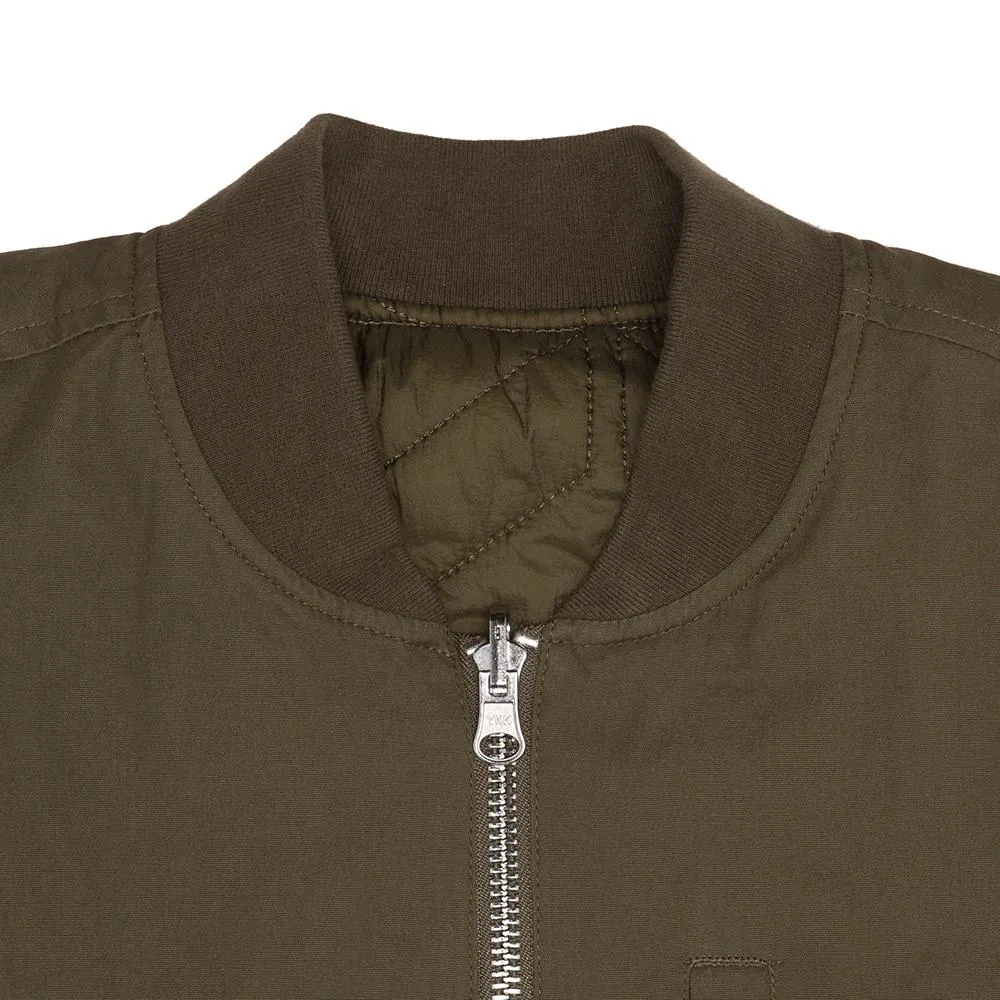 Reversible Tini Bomber - Olive