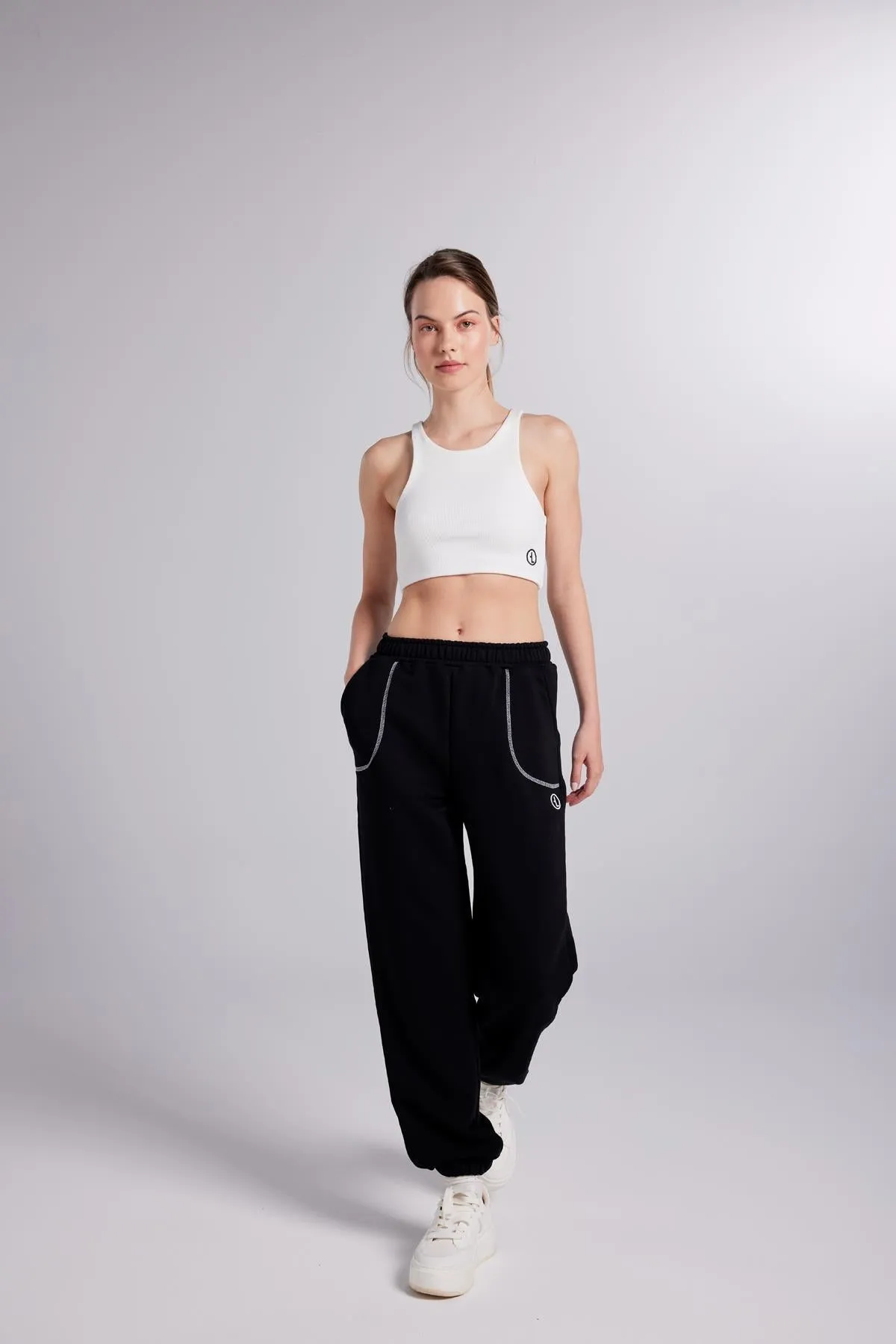 Rhode Elastis Waist Sweatpants Black