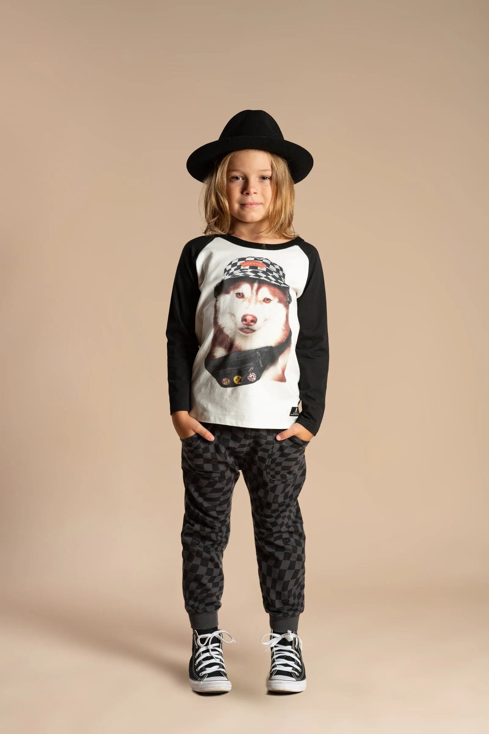 Rock Your Kid Rock N Roll Dog Long Sleeve T-Shirt