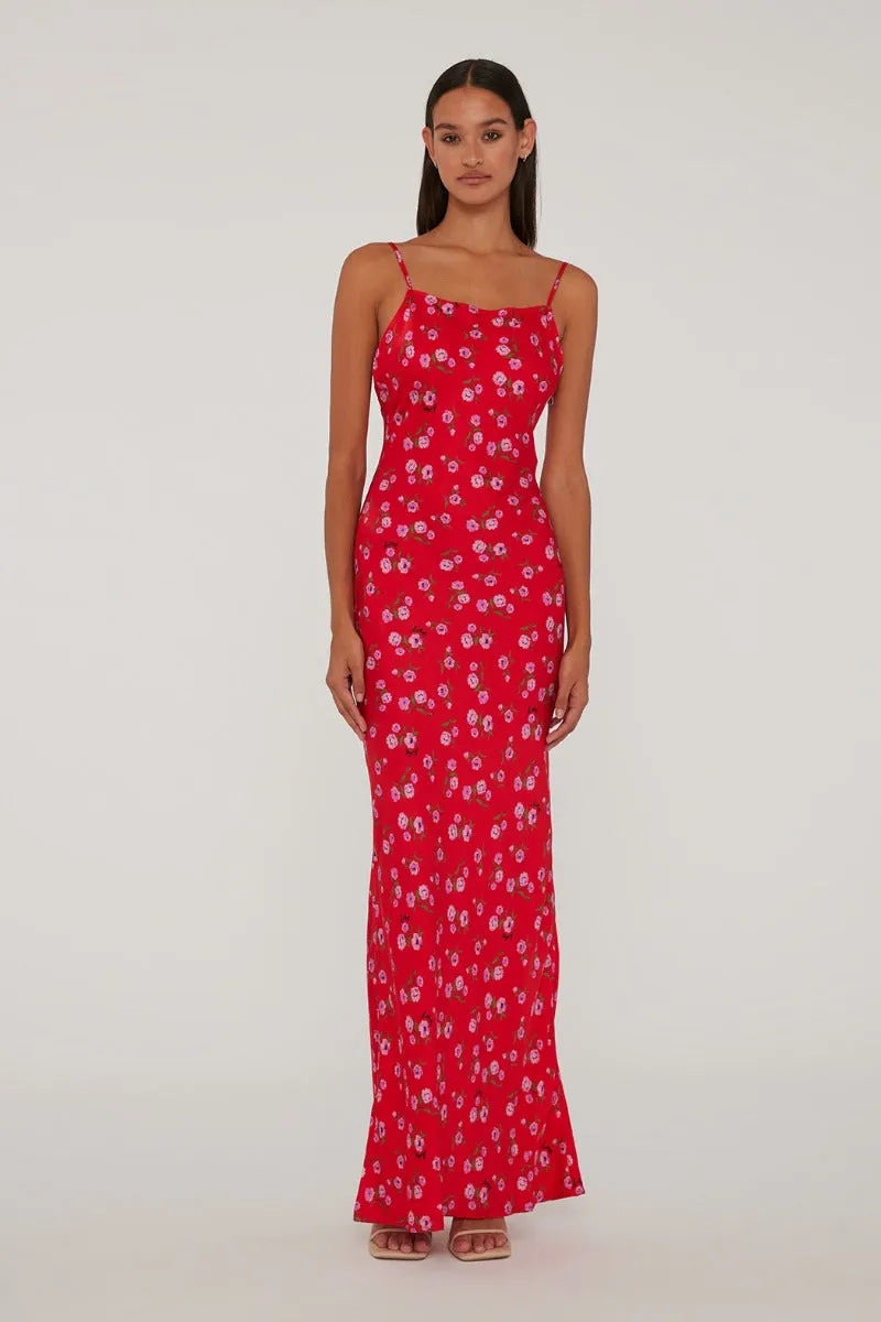 Rotate | Printed Maxi Dress