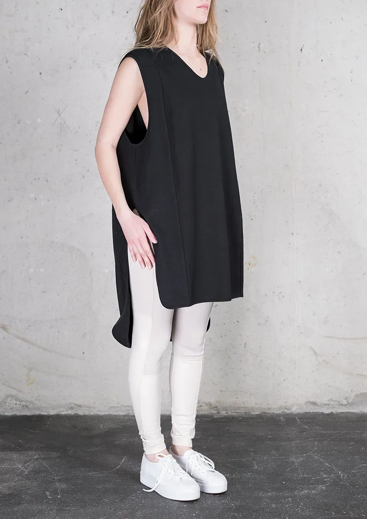 SHIRT COTTON JERSEY BLACK