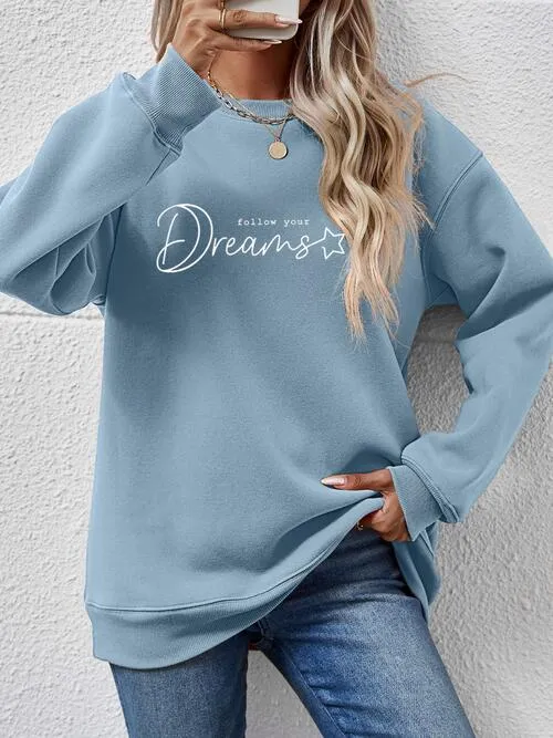 Shoreline Boutique Follow Your Dreams Sweatshirt