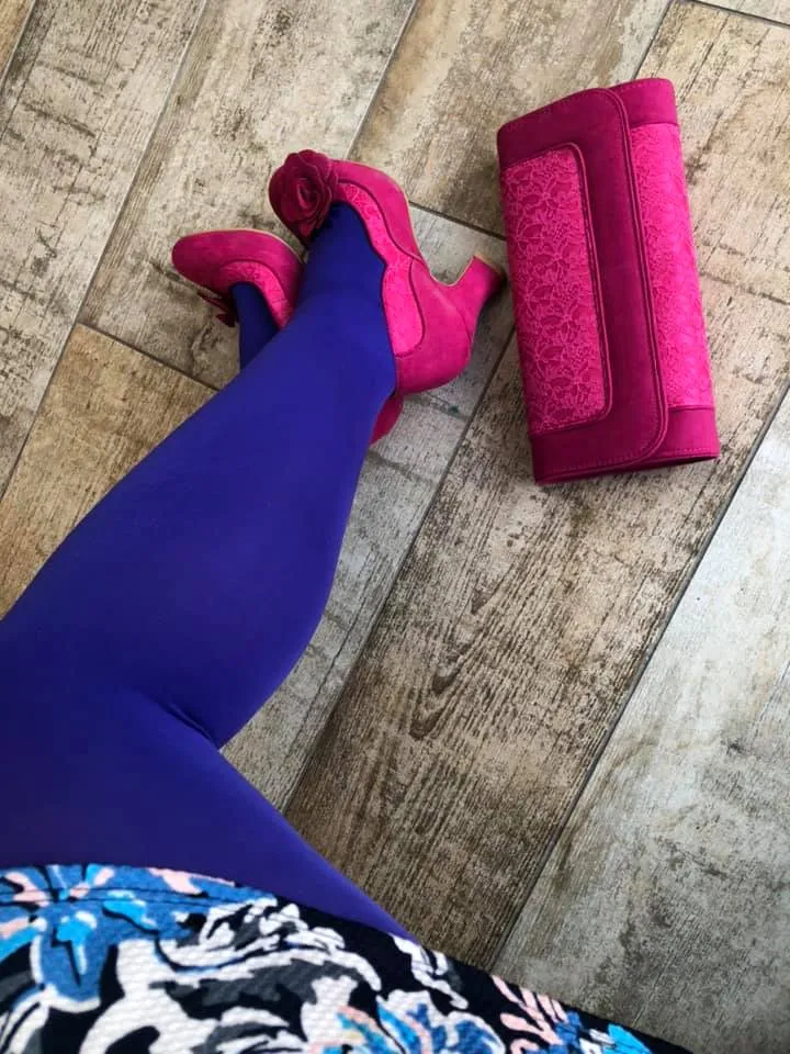 Silky Coloured Opaque 100 Denier Tights Winter Colours Collection