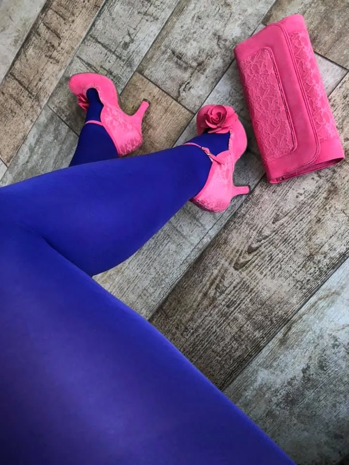 Silky Coloured Opaque 100 Denier Tights Winter Colours Collection