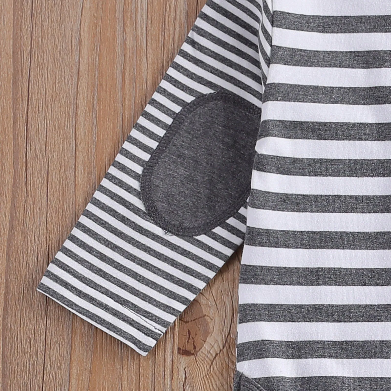 Striped Onesie & Pants Set