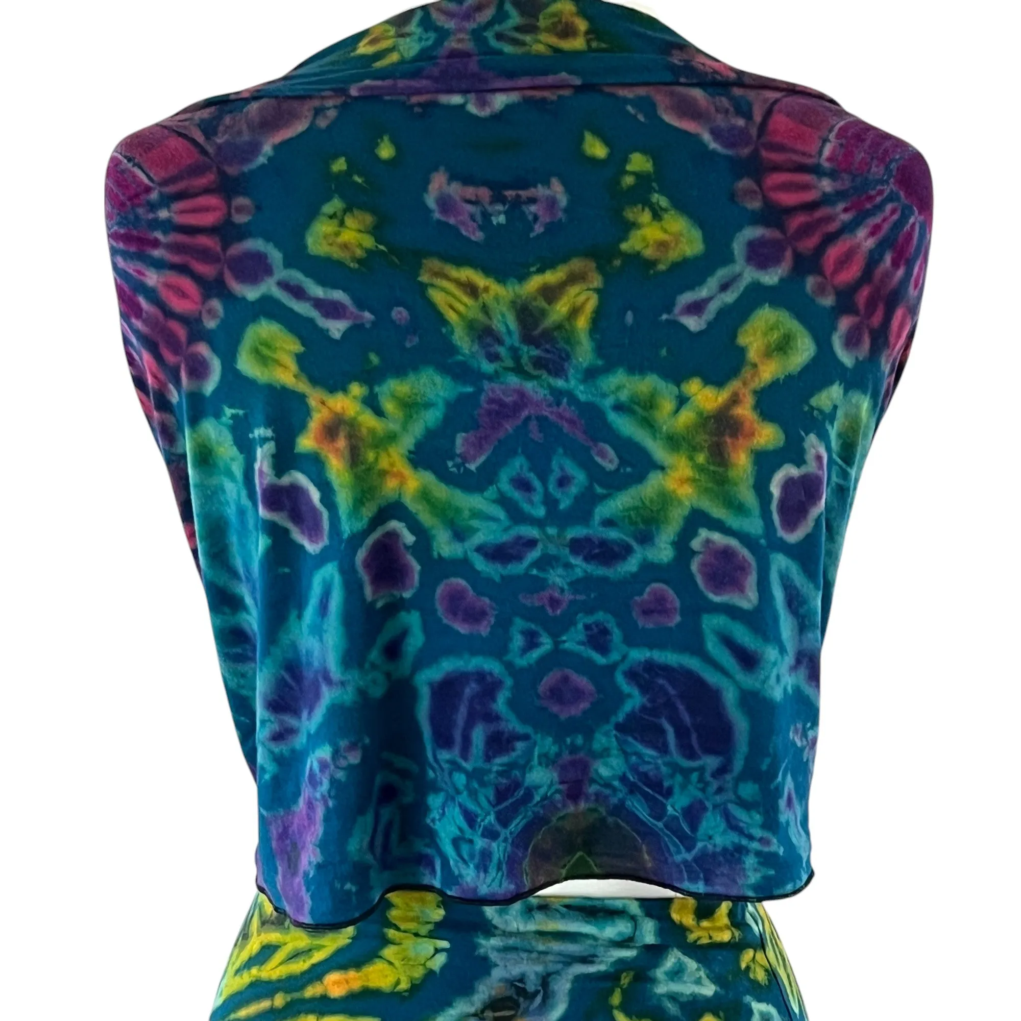 Tie Dye Maxi Skirt & Wrap Set Size S/M