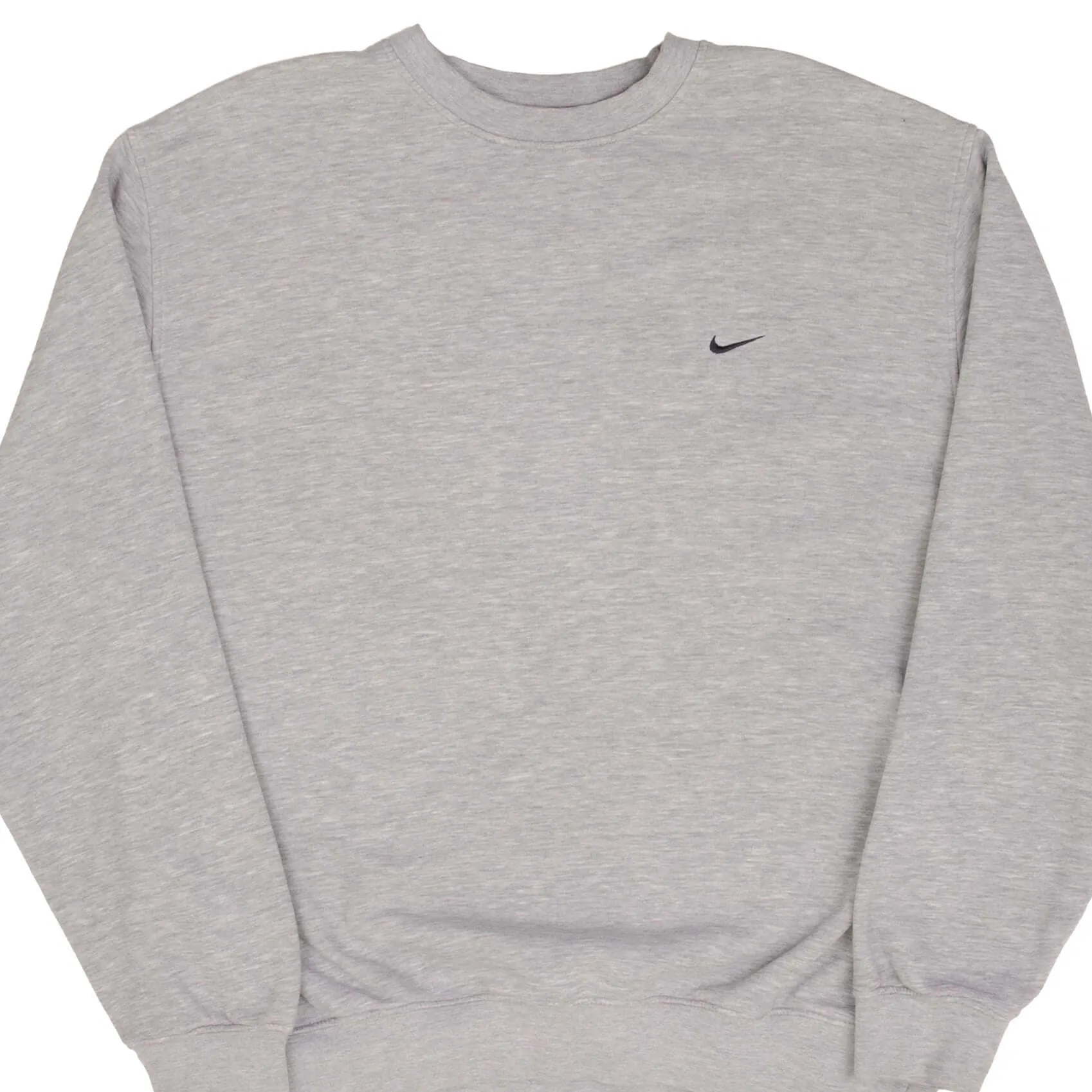 VINTAGE NIKE CLASSIC SWOOSH GREY SWEATSHIRT 2000S SIZE XL