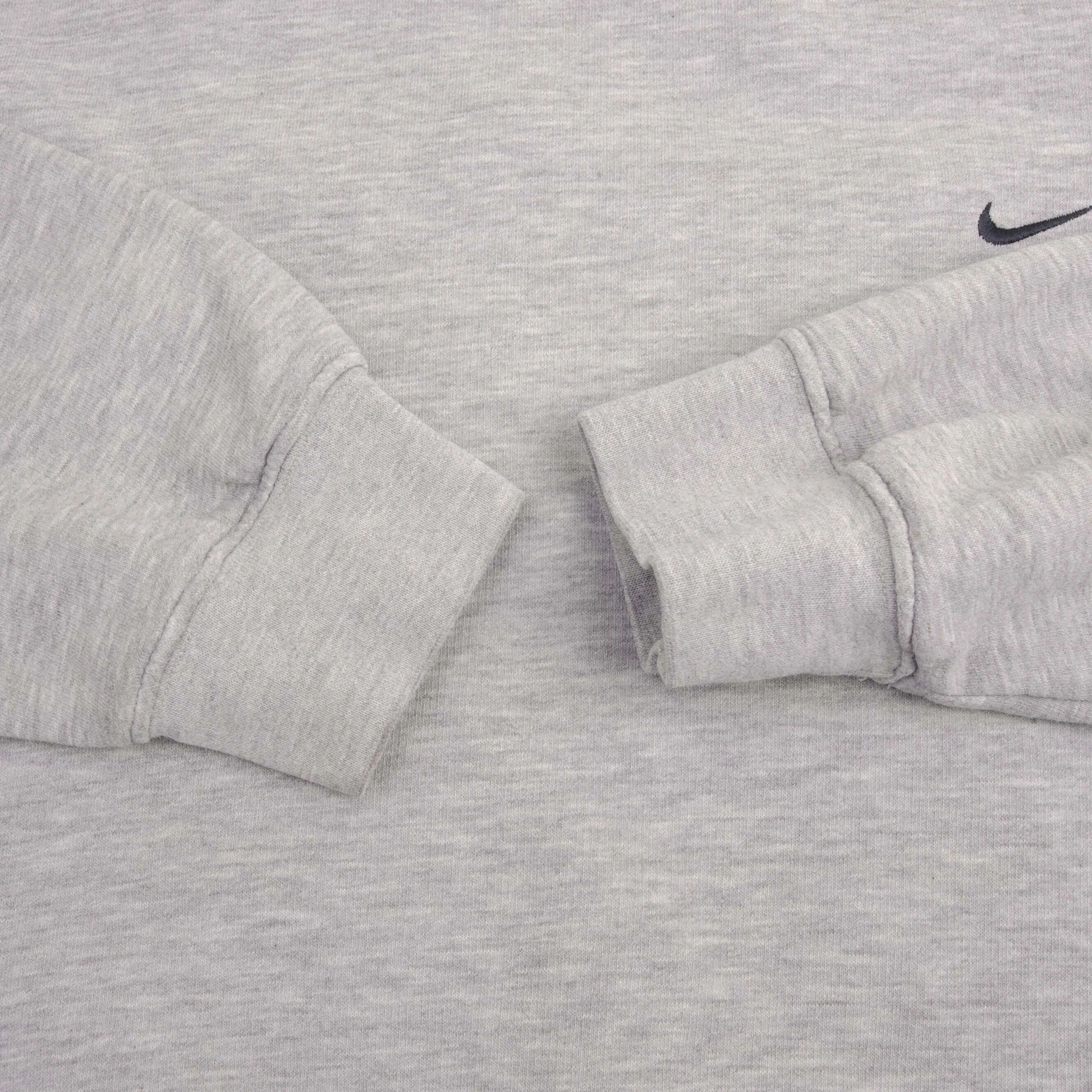 VINTAGE NIKE CLASSIC SWOOSH GREY SWEATSHIRT 2000S SIZE XL