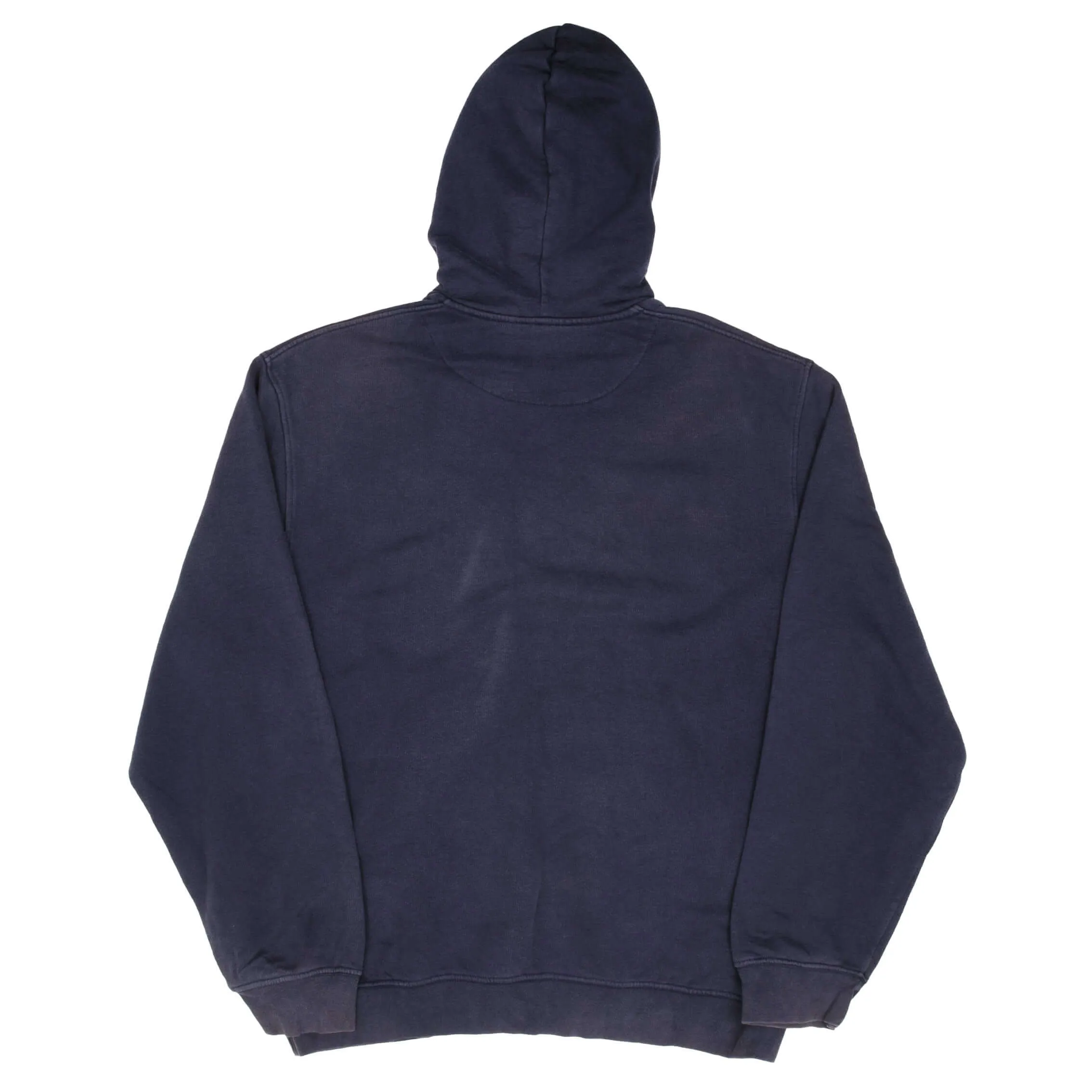 VINTAGE NIKE CLASSIC SWOOSH NAVY BLUE HOODIE SWEATSHIRT 2000S SIZE MEDIUM