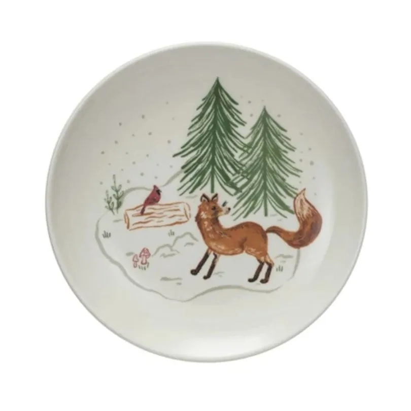 Woodland Winter 5" Plate